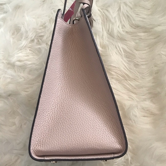 Kate Spade NWT ZIP Top Satchel Pebble Leather - Picture 6 of 9